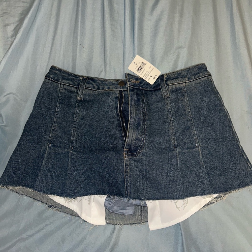 Brand NEW with tags Denim Mini Skirt